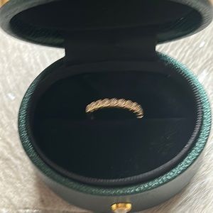 Diamond Anniversary Band 10 stone sz 5